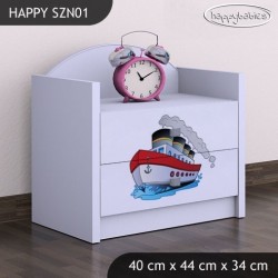 Nočna omarica Happy babies Ladja 26 SZN1